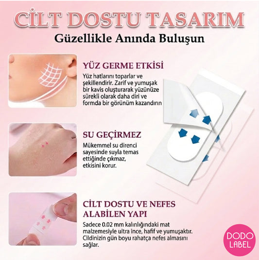 Dodo Label Yüz, Boyun ve Kaş Şekillendirme Bandı